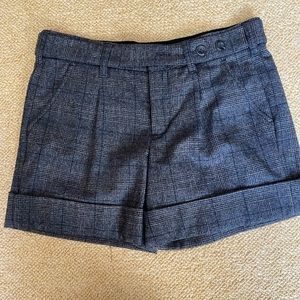 Vince houndstooth shorts size 2